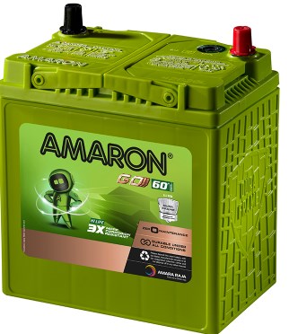 AMARON GO Automotive Battery - 34B20R (AAM-GO-00034B20R)